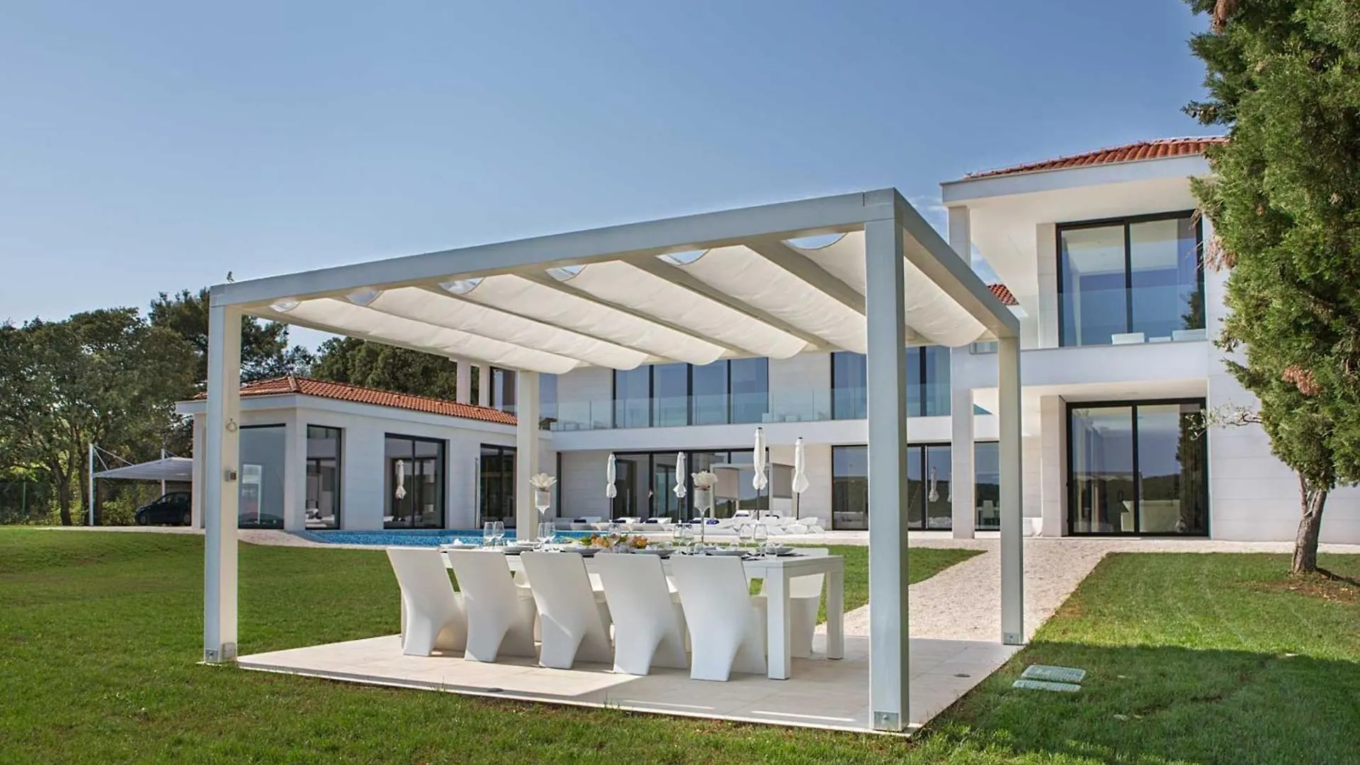 Stunning Seafront House In Istria Villa Vrsar Magnifique Contemporary 5 Bedroom Villa Sauna And Gym Direct Access To Sea